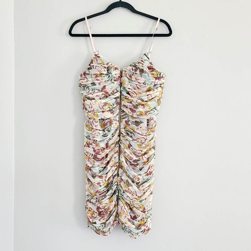 Boston Proper Floral Bodycon Dress 6